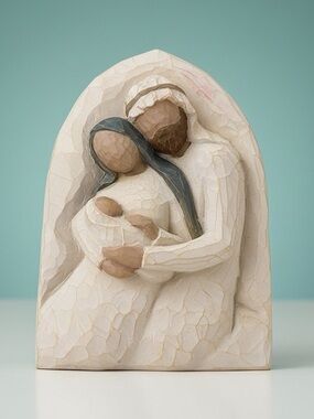 Vintage 2002 Willow Tree "A Child is Born" Wall Plaque